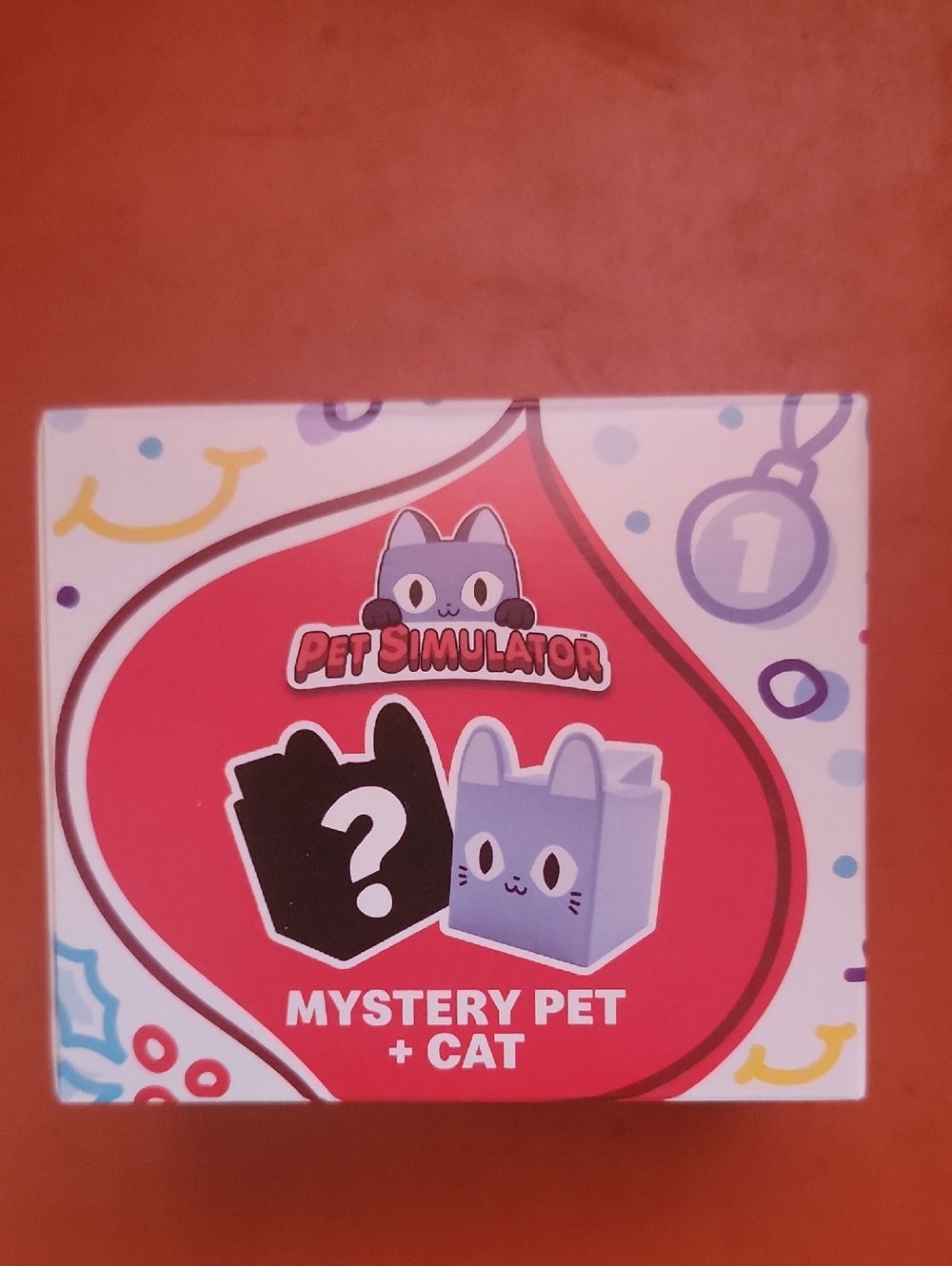Pet Simulator Mystery Pet + Cat Box - Happy Meal - Unopened